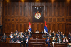 1. maj 2024. Prva posebna sednica Narodne skupštine Republike Srbije u Četrnaestom sazivu