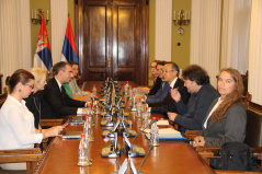13 September 2023 The National Assembly Speaker in meeting with the OSCE High Commissioner on National Minorities