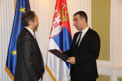 15 November 2023 The National Assembly Speaker and the Head of the EU Delegation to the Republic of Serbia