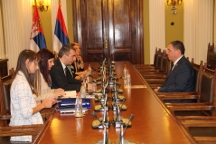 18 October 2023 The National Assembly Speaker in meeting with the Israeli Ambassador