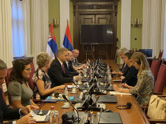 22. септембар 2023. Учесници састанка