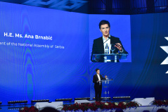 3. децембар 2024. Председница Народна скупштине на отварању Самита Глобалног партнерства за вештачку интелигенцију (ГПАИ)