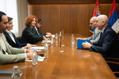 4. mart 2026. Predsednica Narodne skupštine sa ambasadorom Italije u Srbiji