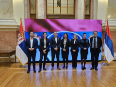 4. новембар 2024. Чланови ПГП са Данском и делегација Парламента Краљевине Данске