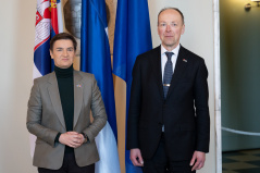 6. март 2026. Председница Народне скупштине и председник Парламента Финске