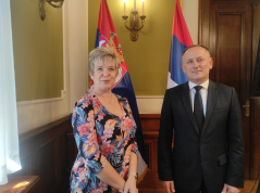 7 June 2024 The National Assembly Deputy Speaker with the Hungarian Ambassador to Serbia