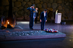 9 July 2025 National Assembly Speaker Ana Brnabic visits Yad Vashem Remembrance Centre