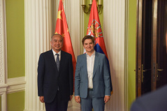 9. septembar 2024. Sastanak predsednice Narodne skupštine sa sekretarom i delegacijom Komiteta Komunističke partije Kine u provinciji Šandong