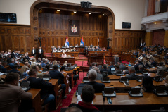 10. jun 2025. Peto vanredno zasedanje Narodne skupštine Republike Srbije u Četrnaestom sazivu