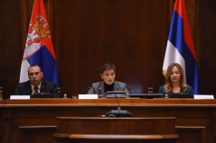 11. октобар 2024. Председница Народне скупштине на првој седници Неформалне парламентарне групе за унапређење положаја особа са инвалидитетом