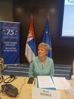 11. октобар 2024. Потпредседница Народне скупштине и председница Одбора за европске интеграције Елвира Ковач на састанку Поткомитета за Западни Балкан ПССЕ 
