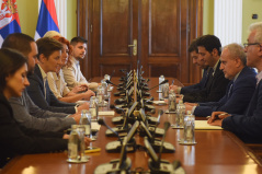 12 July 2024 The National Assembly Speaker in meeting with the Iranian Ambassador to Serbia