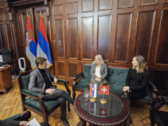 14. novembar 2024. Predsednica Narodne skupštine sa ambasadorkom Švajcarske