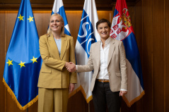 15. septembar 2025. Sastanak predsednice Narodne skupštine i predsedavajuće OEBS i ministarke spoljnih poslova Finske