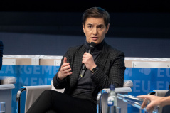 18. новембар 2025. Председница Народне скупштине Ана Брнабић