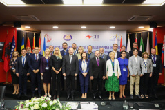 23. април 2024. Учесници Конференције председника парламената у оквиру шпанског председавања Савету ЕУ