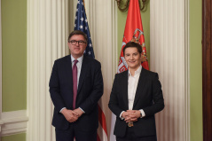 20 April 20 2024 The National Assembly Speaker with the US Assistant Secretary of State for European and Eurasian Affairs