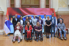 22. maj 2024. Predsednica Narodne skupštine sa predstavnicima udruženja osoba sa invaliditetom