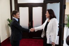 23 July 2025 The National Assembly Speaker and the Director of the Office for Democratic Institutions and Human Rights