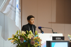 24 March 2024 National Assembly Speaker Ana Brnabic at the 148th Assembly of the Inter-Parliamentary Union