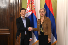24. oktobar 2025. Predsednica Narodne skupštine i ambasadorka Francuske u Srbiji