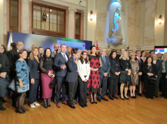 25. октобар 2024. у Дому Народне скупштине одржана је свечаност поводом отварања изложбе „Србија у Франкофонији“