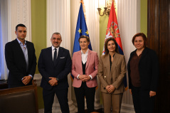 28. oktobar 2025. Predsednica Narodne skupštine u razovoru sa delegacijom Parlamentarnog odbora za stabilizaciju i pridruživanje 