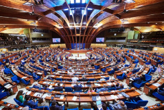 9. април 2025. Учесници Пролећног пленарног заседања Парламентарне скупштине Савета Европе (фото © ПС СЕ)