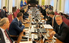 23. јануар 2026. Састанак посланичких група опозиције са делегацијом Одбора за спољне послове Европског парламента 