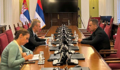 23 September 2025  The Chairman of the Committee on Human and Minority Rights and Gender Equality in meeting with the Ombudsman 