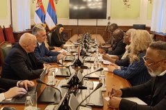 26. januar 2026. Sastanak predsednika PGP sa DR Kongom i poslanice Parlamenta te zemlje