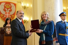 26 December 2013 The Security Services Control Committee receives a plaque on the MSA anniversary