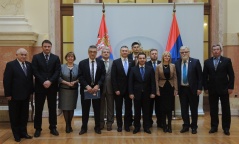  21 November 2014 Meeting of Serbian and Romanian parliamentary delegations 