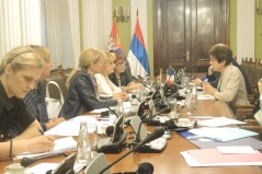 15 June 2015 The Health and Family Committee and the Committee on Labour, Social Issues, Social Inclusion and Poverty Reduction in meeting with the French National Assembly’s France-Serbia Parliamentary Friendship Group