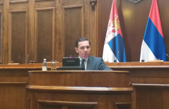 17 January 2020 National Assembly Deputy Speaker Prof. Dr Vladimir Marinkovic at the opening of the conference 