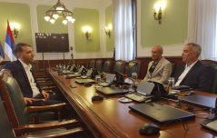 20. jul 2021. Narodni poslanik Milan Urošević ugostio članove organizacije Evropskog Molitvenog doručka