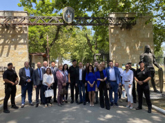 29 June 2021 The members of the Defence and Internal Affairs Committee in visit to the Special Anti-Terrorist Unit Base