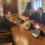 3 August 2022 Dr Vladimir Orlic takes over the office of National Assembly Speaker from Ivica Dacic