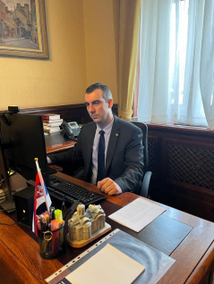 6. jul 2022. dr Vladimir Orlić predsednik Parlamentarnog odbora za stabilizaciju i pridruživanje EU - Srbija