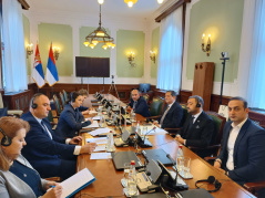 2. март 2023. Заменик председнице Одбора за дијаспору и Србе у региону и делегација Парламента Грузије 