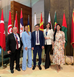 2 March 2023 The National Assembly delegation at the Parliamentary Assembly of the Mediterranean 