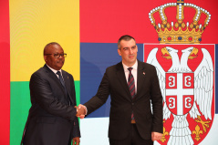 6 April 2023 The National Assembly Speaker and the President of the Republic of Guinea-Bissau