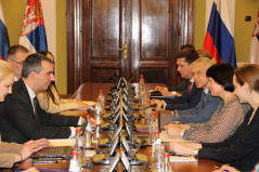 19 April 2023 The National Assembly Speaker in meeting with the delegation of the Federation Council of the Federal Assembly of the Russian Federation